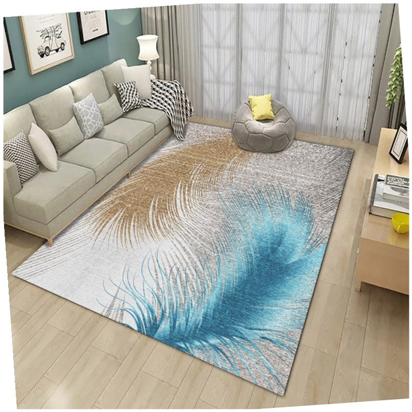 Soft Living Room Carpet Rug – Home Floor Mat Area Rug for Cozy Interior Decor