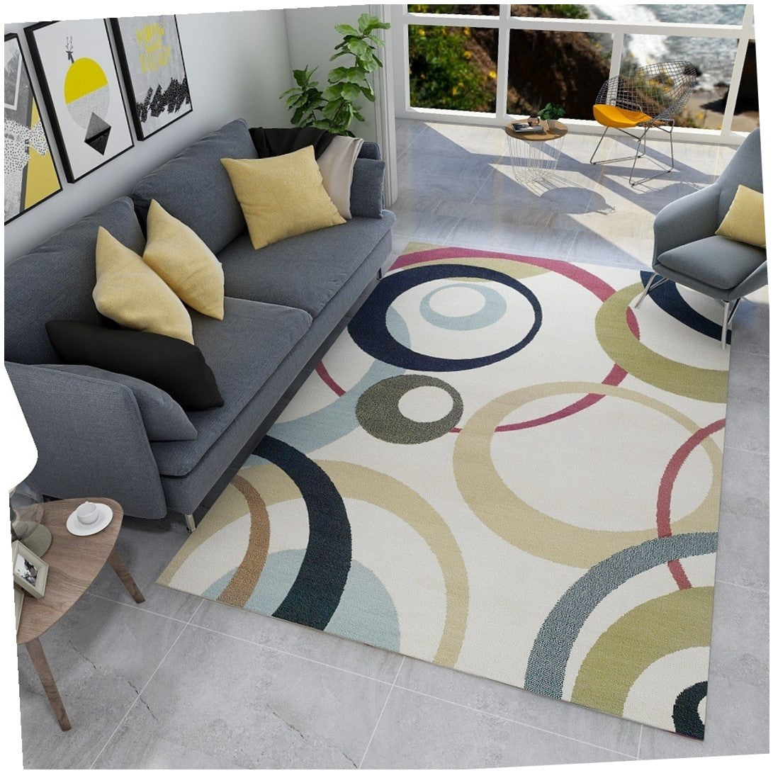Soft Living Room Carpet Rug – Home Floor Mat Area Rug for Cozy Interior Decor