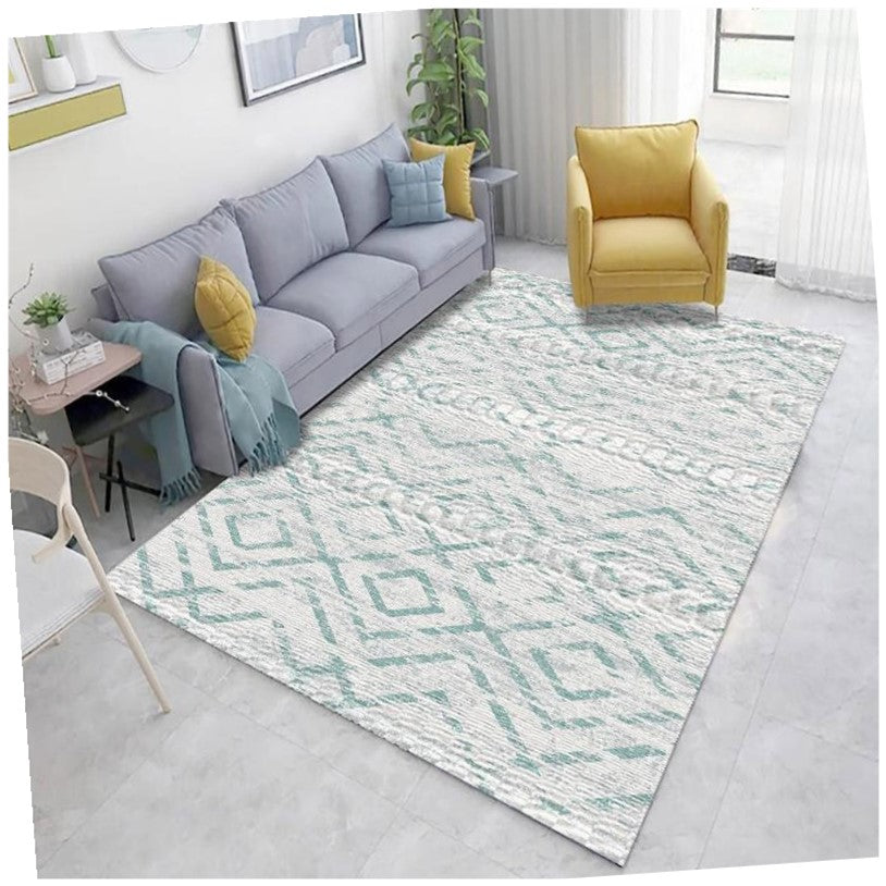 Soft Living Room Carpet Rug – Home Floor Mat Area Rug for Cozy Interior Decor