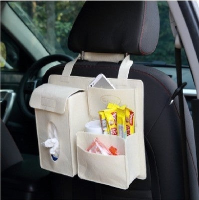Felt Bedside Storage Organizer Bag – Anti-Slip Bed Hanging Pocket for Bedroom & Sofa Storage