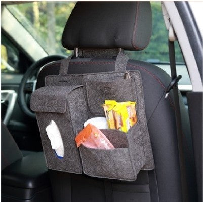 Felt Bedside Storage Organizer Bag – Anti-Slip Bed Hanging Pocket for Bedroom & Sofa Storage