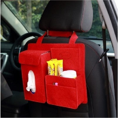 Felt Bedside Storage Organizer Bag – Anti-Slip Bed Hanging Pocket for Bedroom & Sofa Storage