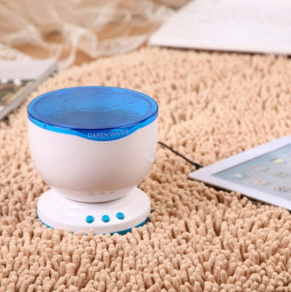 Ocean Wave Galaxy Projector Lamp – LED Night Light for Room Decoration
