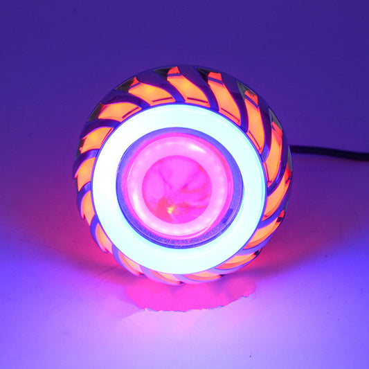 Universal Motorcycle LED Headlight – Super Bright Electric Car Lighting Modification Parts