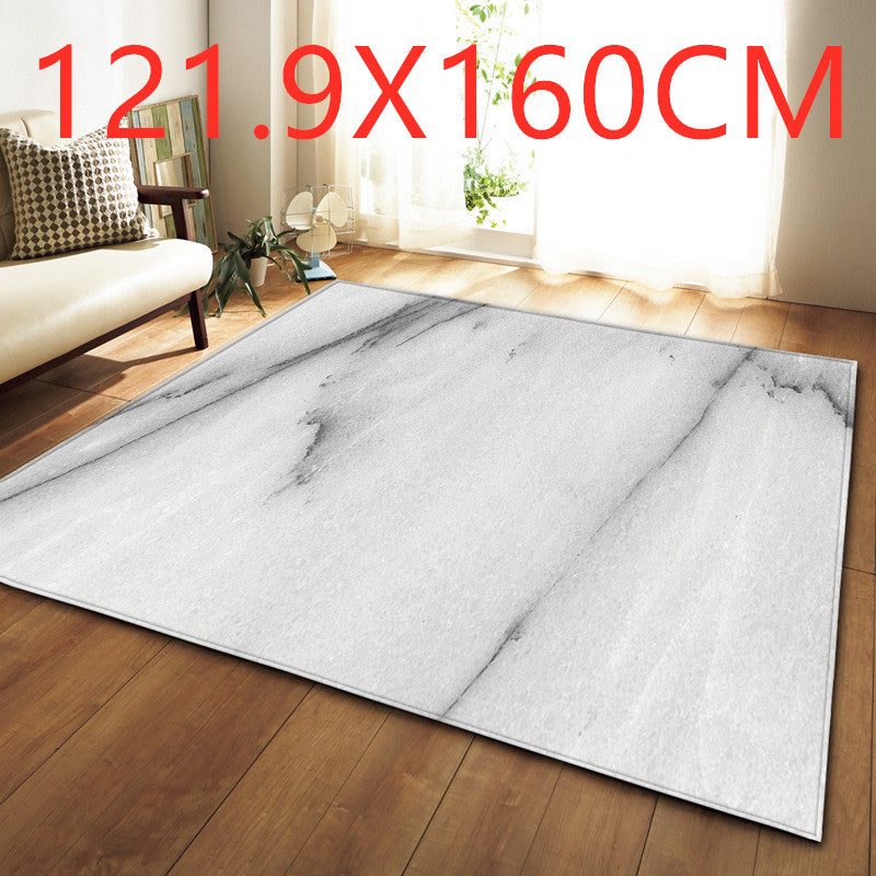 Marble Pattern Carpet Rug – Luxury Living Room & Bedroom Area Rug Home Decor