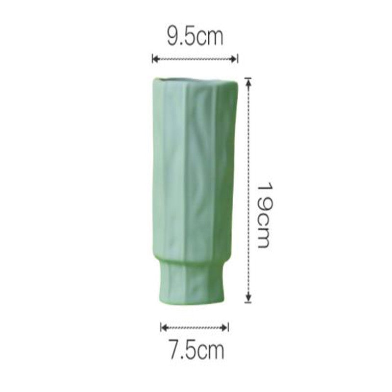 Nordic Modern Vase – Minimalist Decor for Living Room, Office & Bedroom