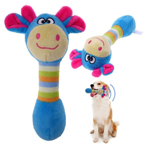 Soft Chew Toy for Dogs & Cats – Squeaker Toy for Interactive Playtime
