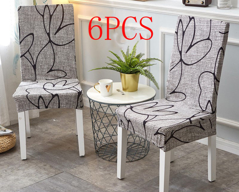 Stretch Chair Slipcovers – Elastic Covers for Dining Room, Office & Event Chairs