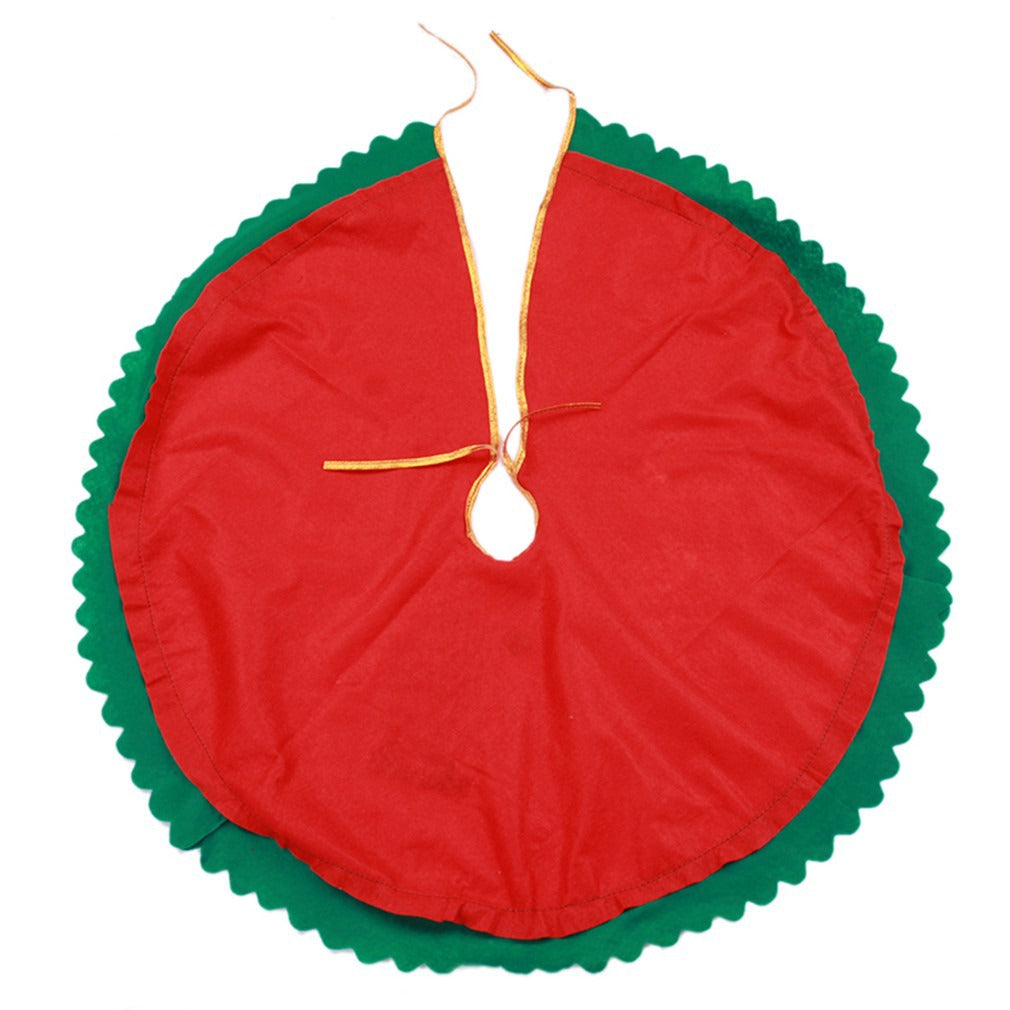 Christmas Tree Skirt Decoration – Festive Xmas Tree Base Cover for Holiday Home Decor