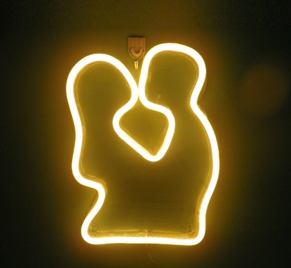 LED Neon Open Sign Wall Light – Hanging Aesthetic Decor