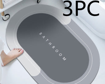 Non-Slip Quick Dry Bathroom Rug – Super Absorbent Soft Shower Floor Mat