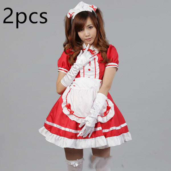 Anime Maid Cosplay Costume – Black & White Sexy Outfit for Halloween & Parties