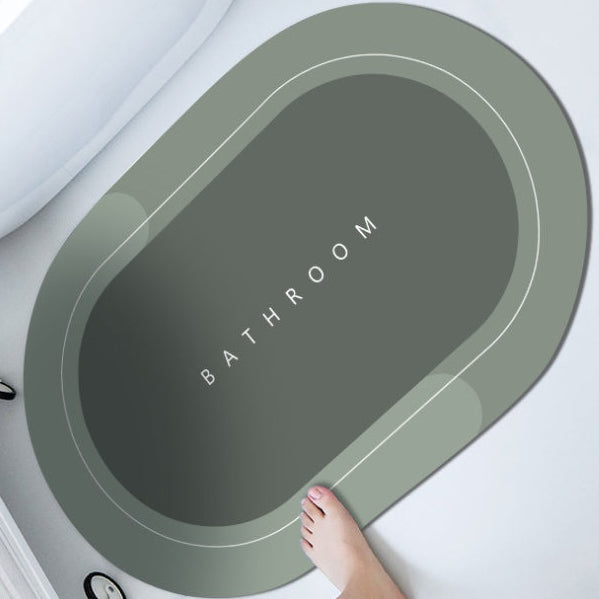 Non-Slip Quick Dry Bathroom Rug – Super Absorbent Soft Shower Floor Mat