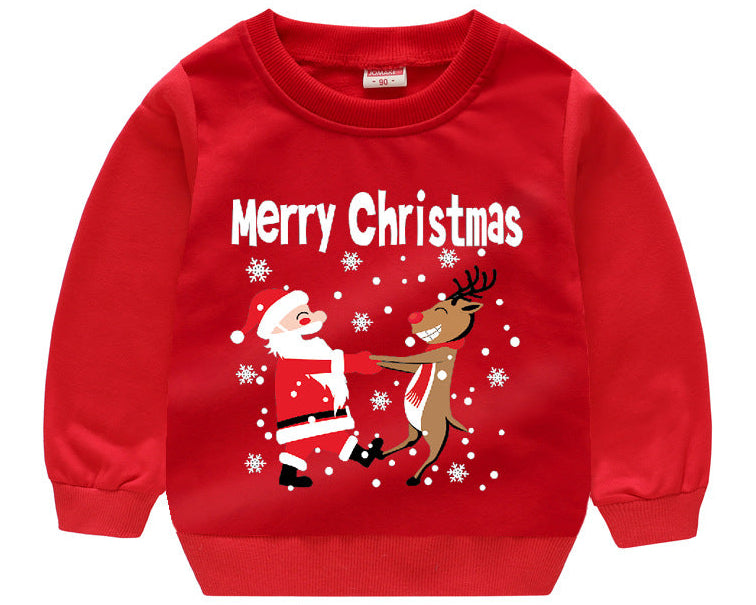Cute Christmas Kids Sweater – Casual Holiday Clothing Warm Winter Outfit