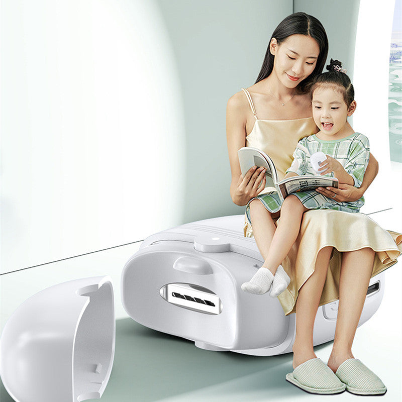 Smart Electric Nail Trimmer Rechargeable – Mini Nail Clippers for Kids & Adults Home Use