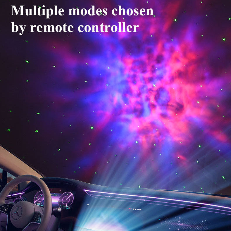 Galaxy Star Projector Astronaut Lamp – Starry Sky Night Light Bedroom Decor