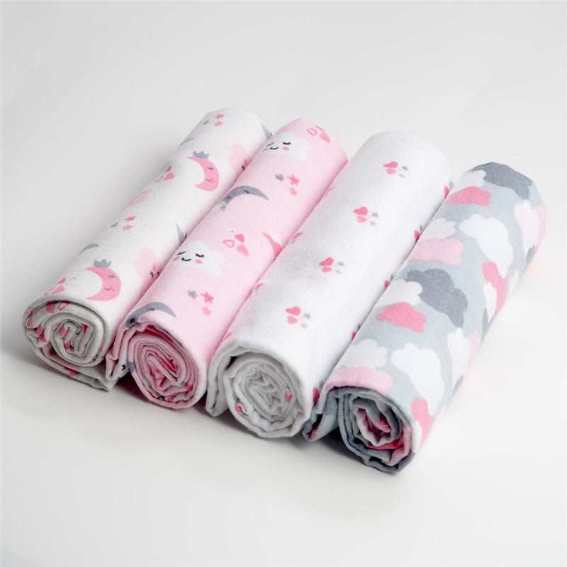 Soft Cotton Baby Crib Sheets – Breathable Nursery Bedding Set for Infant Comfort