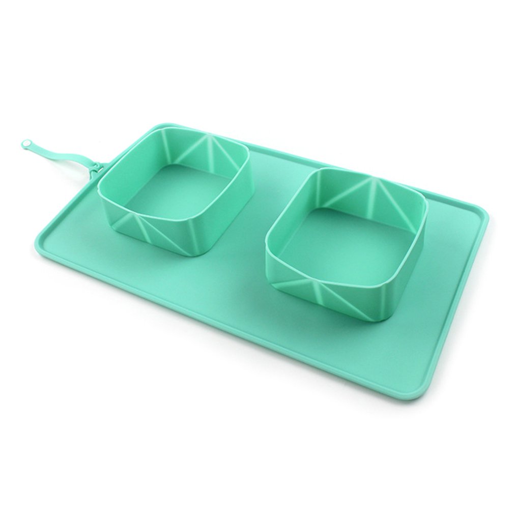 Silicone Folding Pet Bowl – Compact Travel Dog Bowl for Food & Water