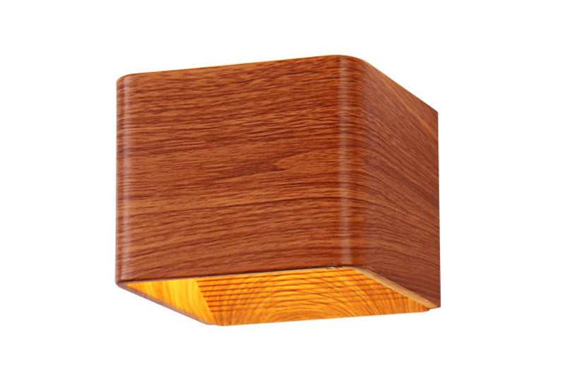 Minimalist LED Wall Light – Energy-Saving Indoor Square Lamp