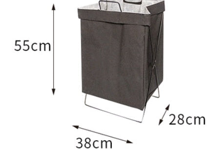 Large Laundry Basket – Foldable Fabric Hamper for Clothes & Storage
