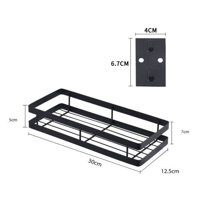 Multi-Function Kitchen Wall Shelf Organizer – Storage Rack for Home Organization & Storage