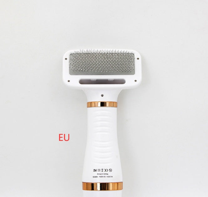 2-in-1 Pet Grooming Dryer Brush Dog Cat Hair Dryer Comb Fast Drying Tool