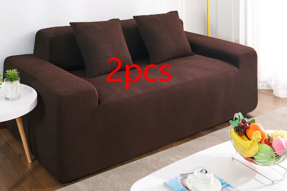 Easy-Fit Sofa Protector – Waterproof Polar Fleece Couch Slipcover for 1-4 Seats