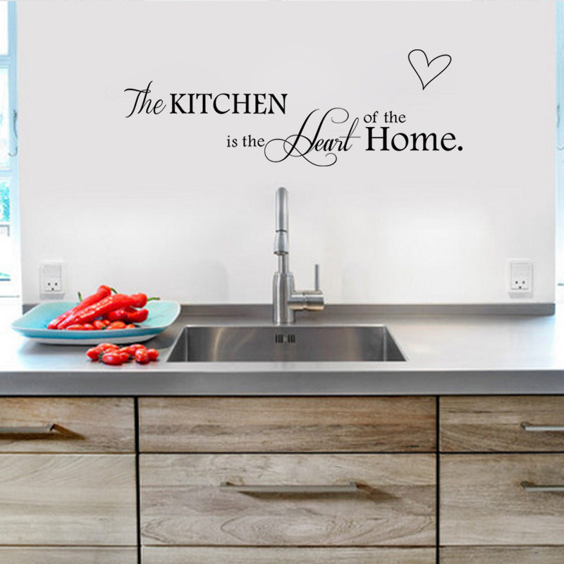 Warm Kitchen Wall Decal to Brighten Your Home