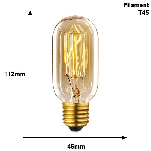 Retro Vintage Edison Bulb E27 – Stylish Filament Lighting for Home Decor
