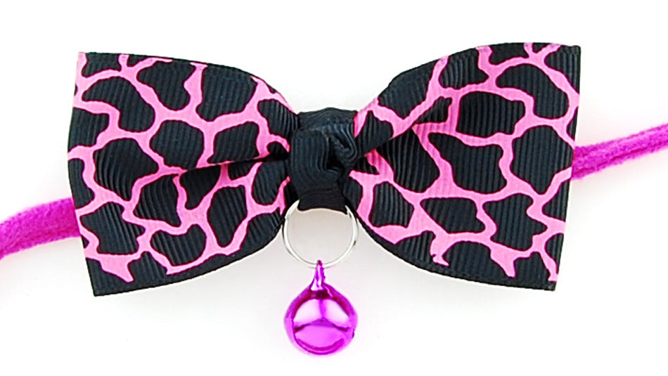 Fashion Pet Bow Tie – Cute Dog & Cat Collar Accessory for Everyday Style