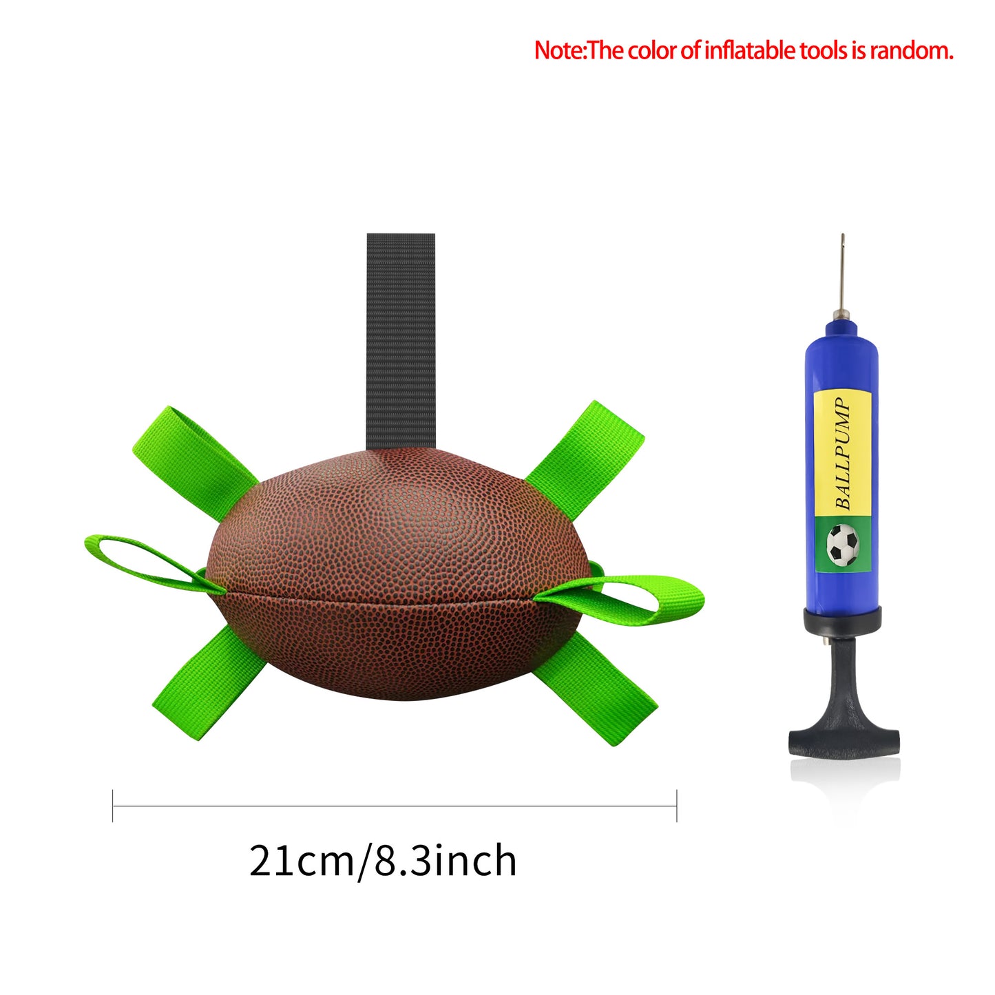 Interactive Dog Fetch Ball – Tough Soccer Toy for Training, Exercise & Outdoor Fun