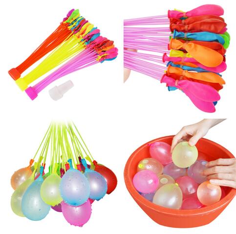 Summer Water Balloons Pack – 111pcs Fast Fill Balloons for Kids Outdoor Play