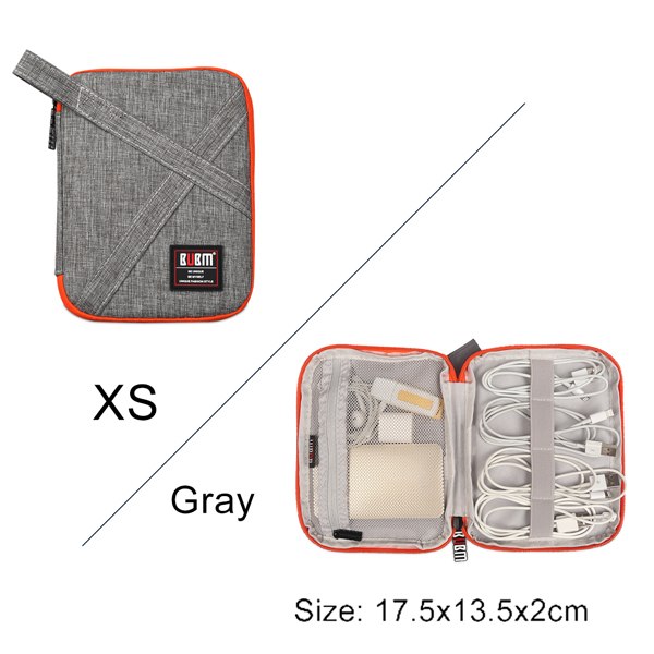 Travel Gadget Organizer Case – Cable Storage Bag for Phone Chargers & Tech Accessories