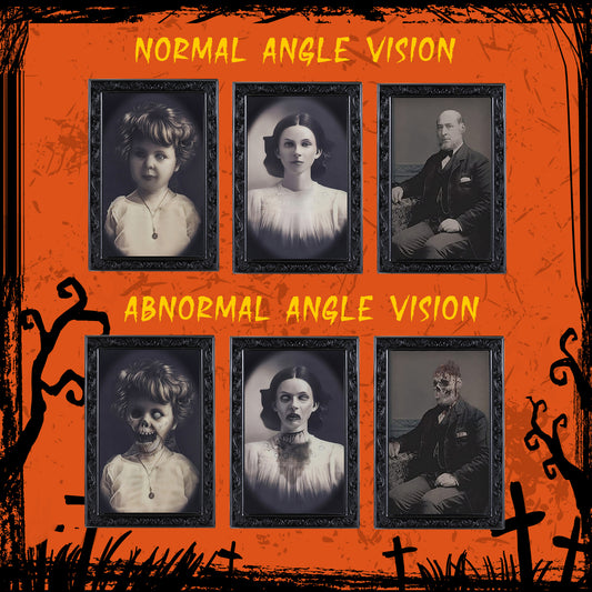 Spooky 3D Picture Frame for Haunted Halloween Décor