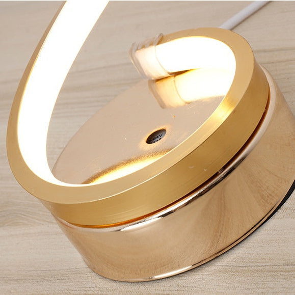Aesthetic Table Lamp – Modern LED Night Light for Cozy Bedroom Decor
