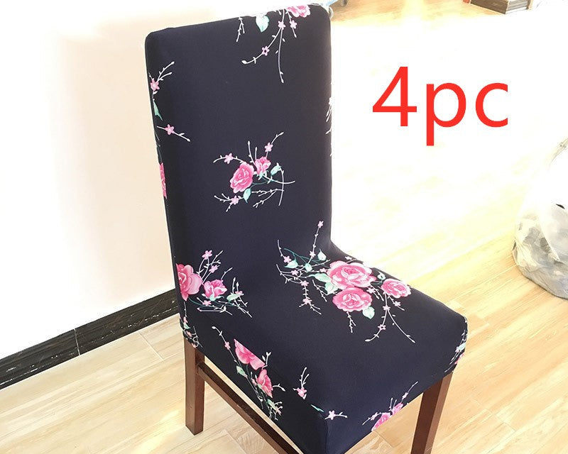 Stretch Chair Slipcovers – Elastic Covers for Dining Room, Office & Event Chairs