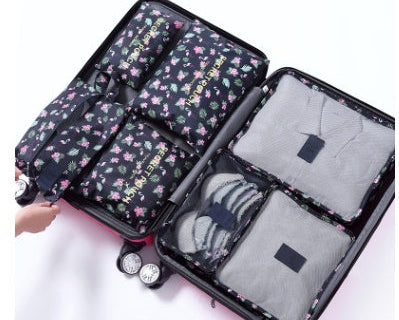 Travel Packing Cubes Set – Waterproof Nylon Organizer Bag for Trips