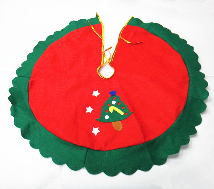 Christmas Tree Skirt Decoration – Festive Xmas Tree Base Cover for Holiday Home Decor