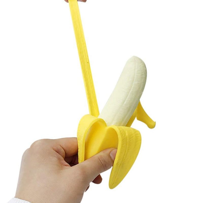 Creative Banana Dog Chew Toy – Interactive Pet TPR Teething Toy for Dogs & Puppies