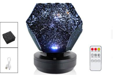 LED Galaxy Projector Night Lamp – Starry Sky Projector LED Night Light for Bedroom