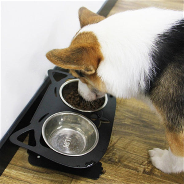 Anti-Spill Cat Dog Bowl – Stable Feeding Water Bowl for Pets at Home