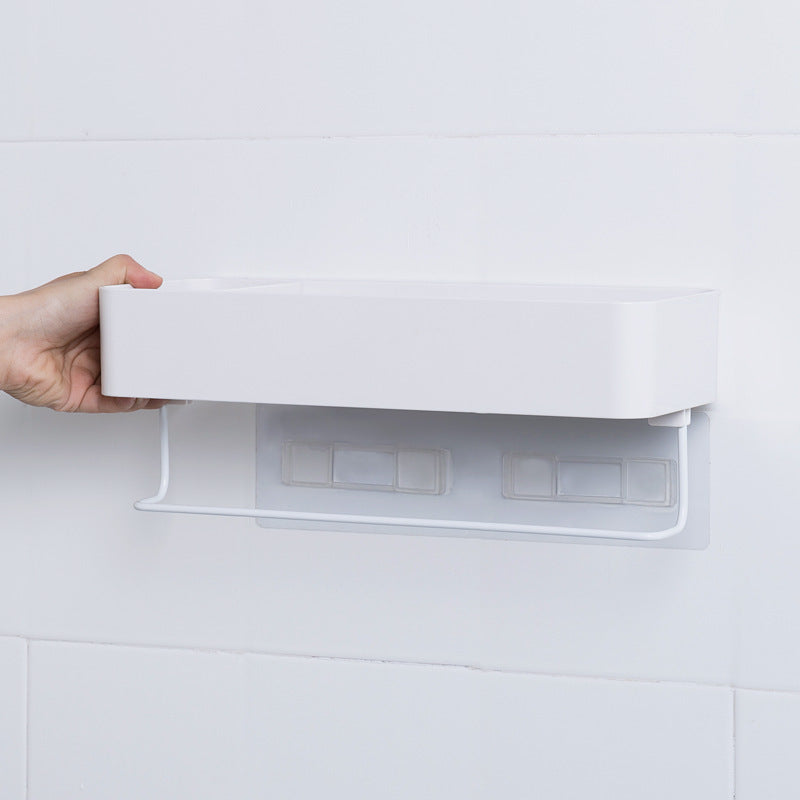 Bathroom Racks Wall Mounted – Heavy‑Duty Storage Organizer for Toiletries