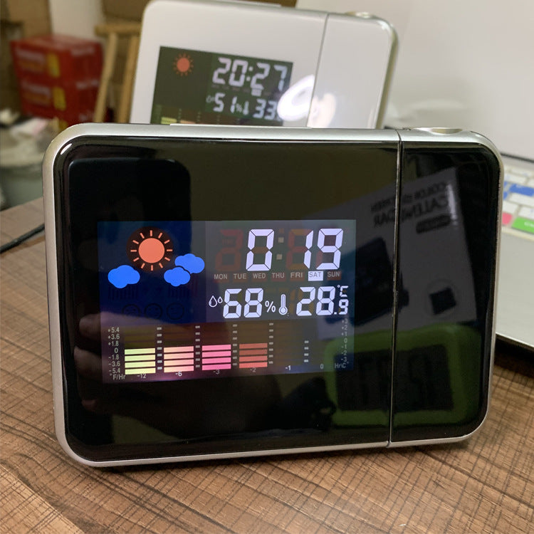 Modern LED Digital Clock Home Electronic Display – Minimalist Desk & Nightstand Time Decor