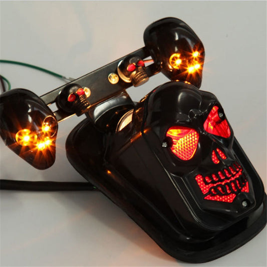 Motorcycle LED Rear Light – Universal Brake Taillight for Safer & Stylish