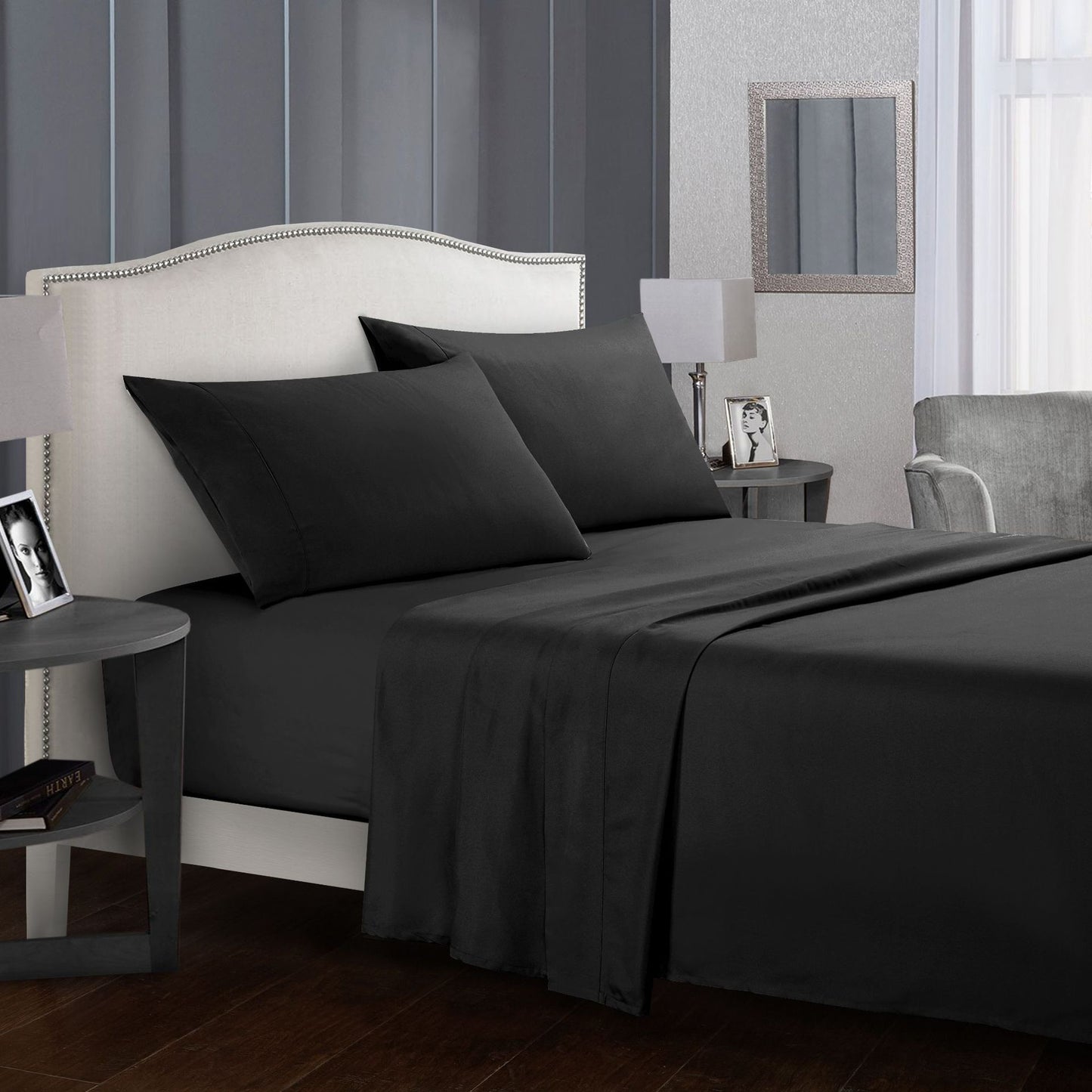 Soft 4-Piece Bedding Set – Comfortable Bed Sheets for Cozy & Relaxing Sleep