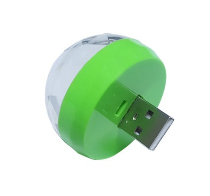 USB Disco Ball Light – LED Party Projector for DJ, & Home Decor