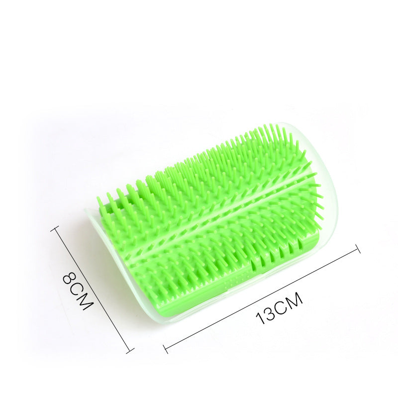 Cat Self Grooming Massager – Wall Brush for Hair Removal & Anxiety Relief