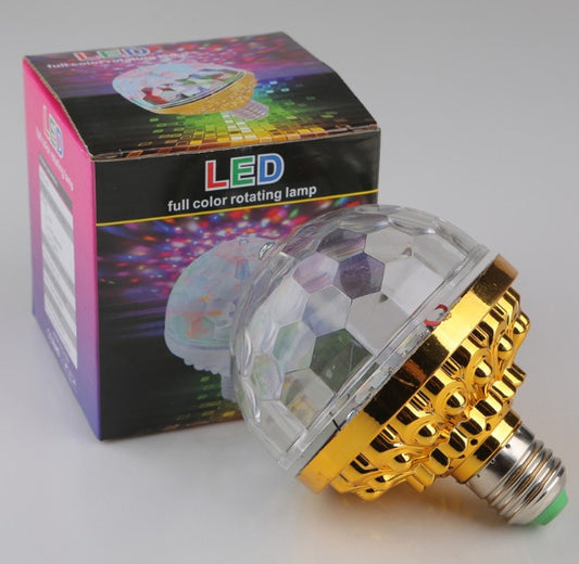 Rotating LED Disco Ball – Colorful Party Light