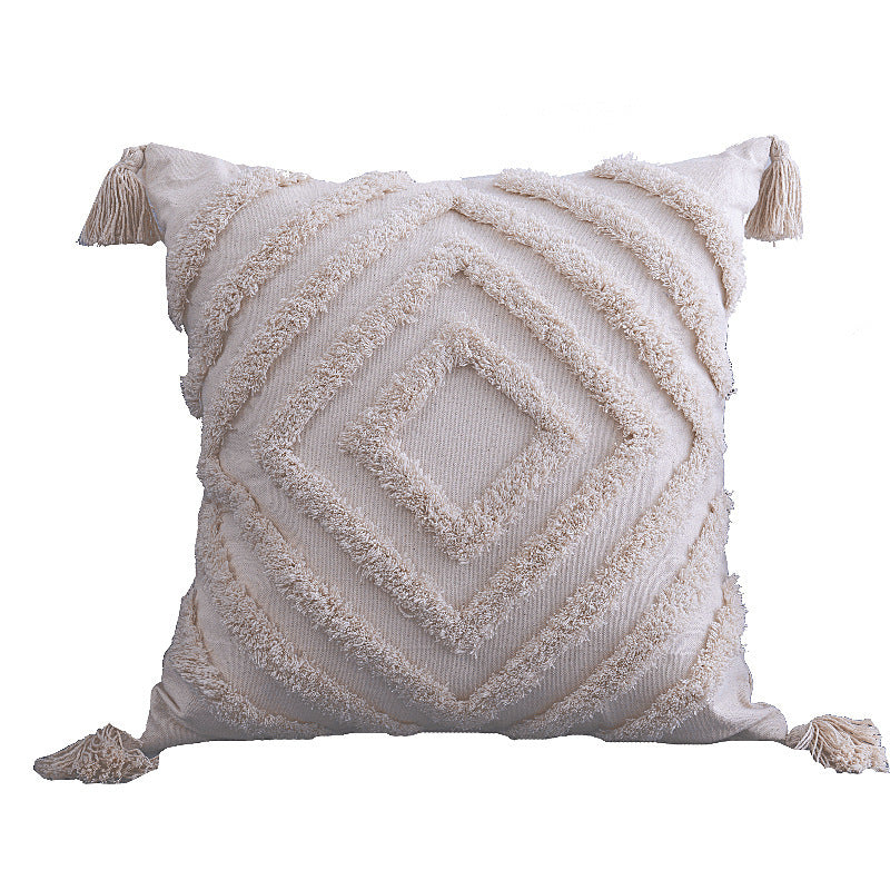 Cozy Moroccan Throw Pillow for Effortless Home Makeovers