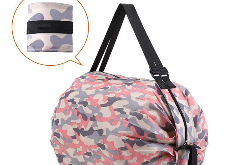 Packable Travel Tote Bag – Large Capacity Foldable Storage Bag
